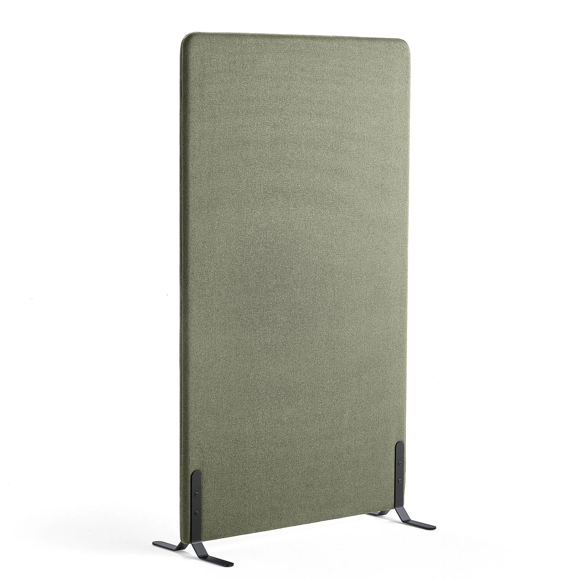 Lattiasermi ZONE 1700x1000x46 mm, kangas Rivet, mustat jalat, sinivihreä