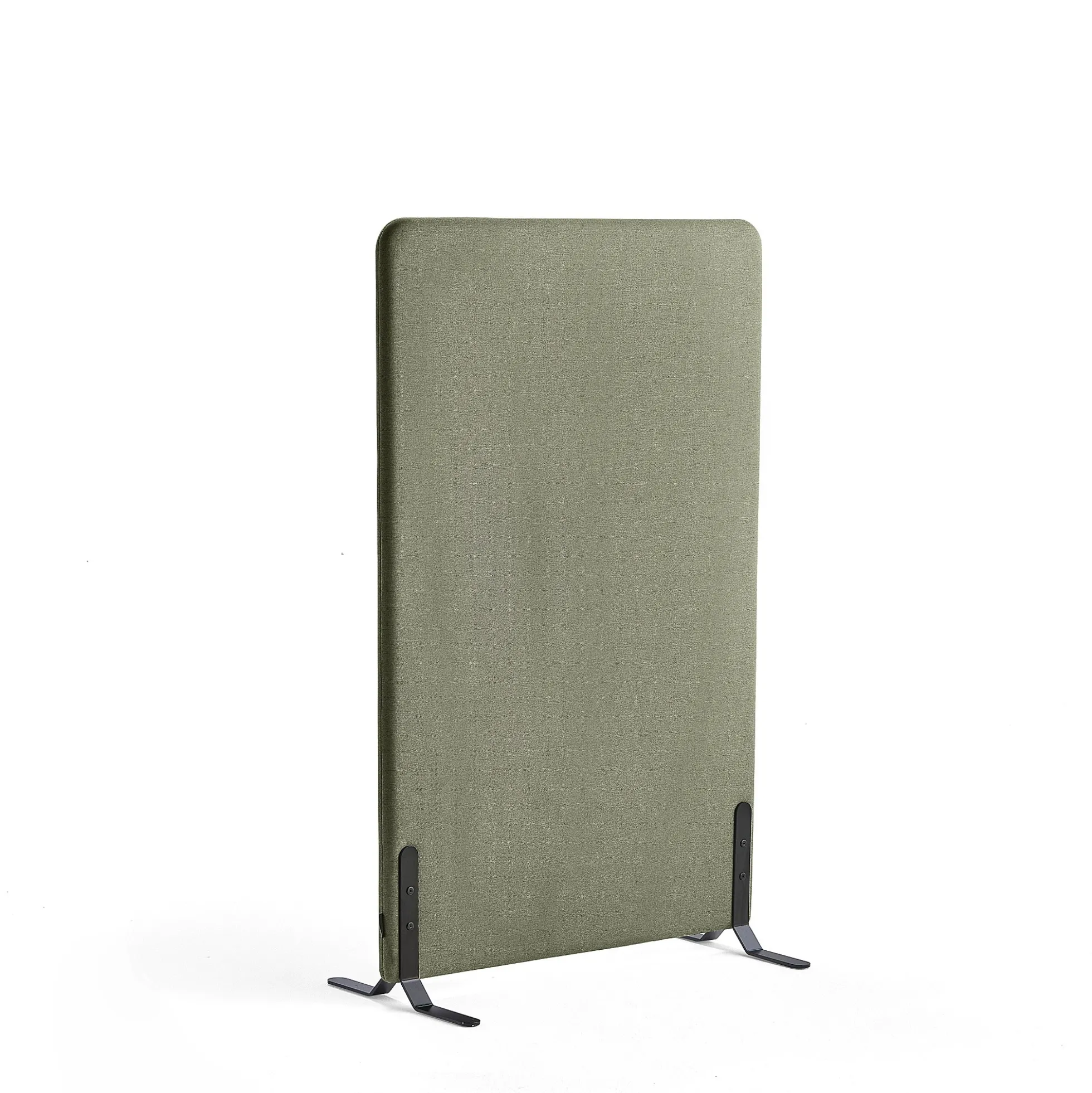 Lattiasermi ZONE 1360x800x46 mm, kangas Rivet, mustat jalat, sinivihreä