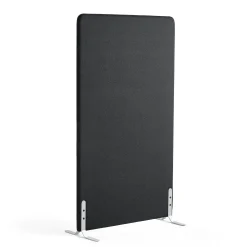 Lattiasermi ZONE 1700x1000x46 mm, kangas Rivet, valkoiset jalat, antrasiitinharmaa