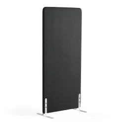 Lattiasermi ZONE 1700x800x46 mm, kangas Rivet, valkoiset jalat, antrasiitinharmaa