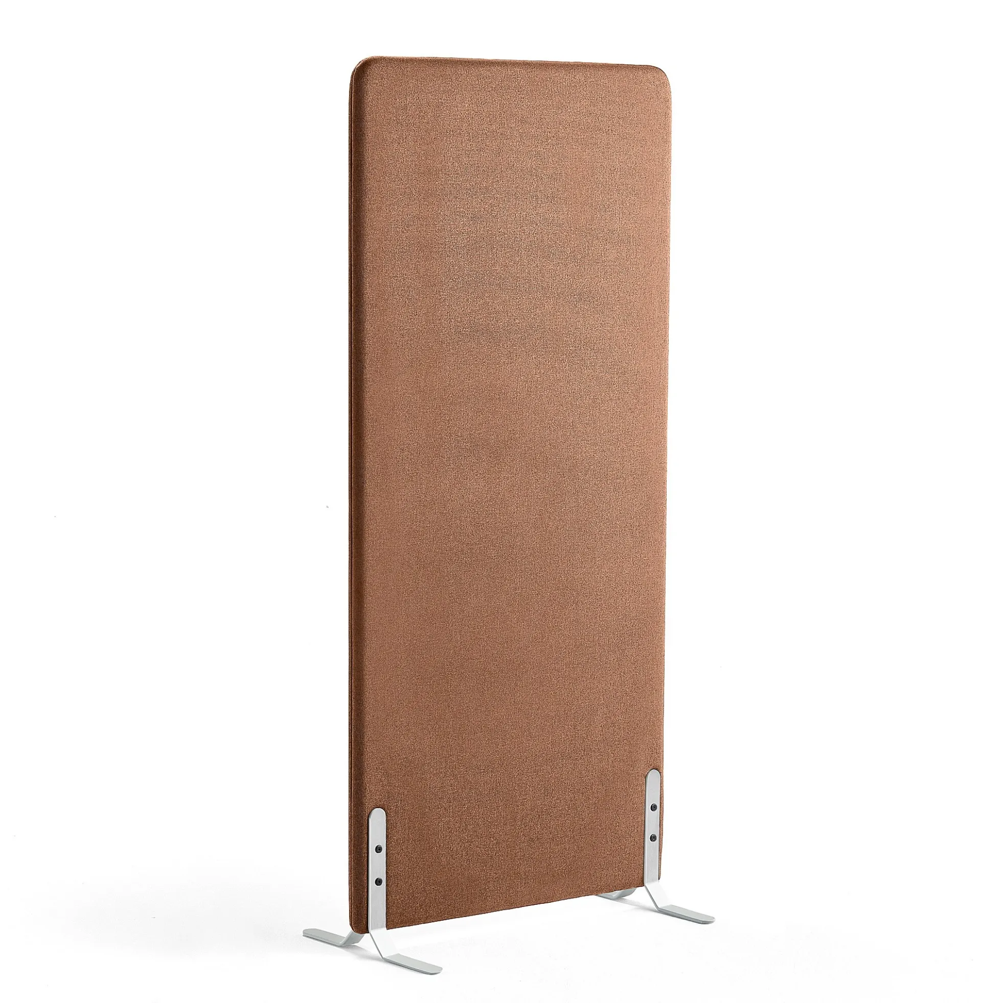 Lattiasermi ZONE 1700x800x46 mm, kangas Rivet, valkoiset jalat, kupari