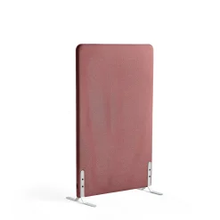 Lattiasermi ZONE 1360x800x46 mm, kangas Rivet, valkoiset jalat, luumu