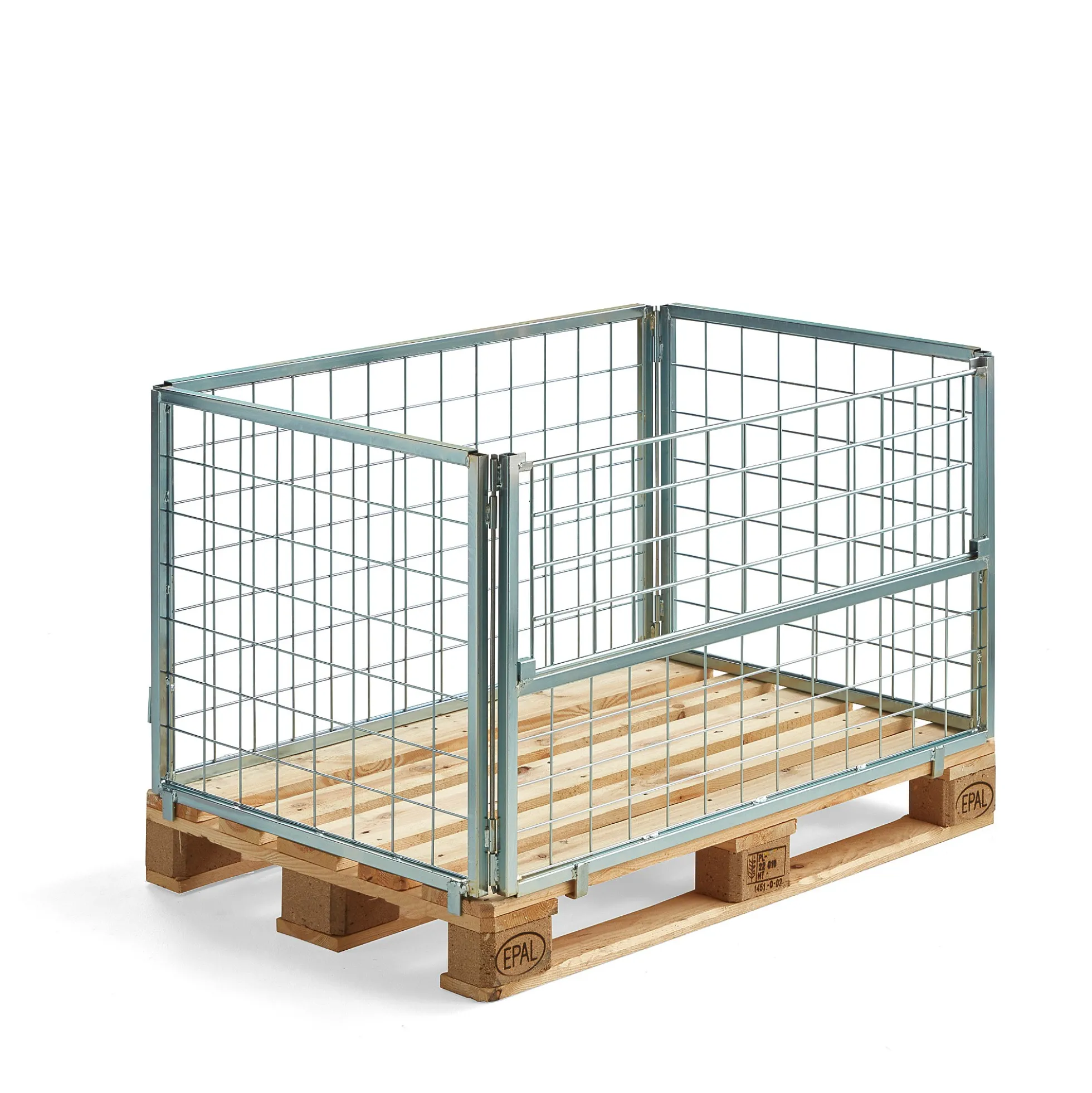 Lavahäkki VOLUME 1200x800x660 mm, taitettava pitkä sivu