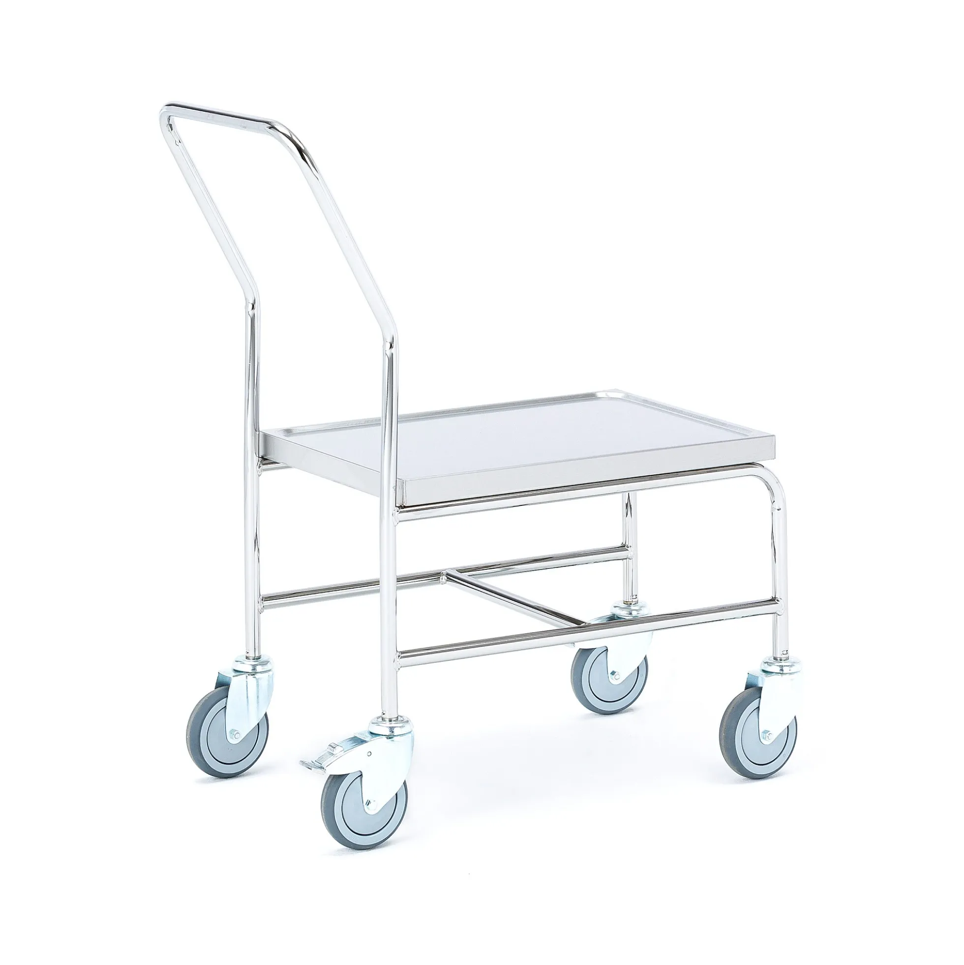 Lavavaunu CONVOY Korkea malli, ruostumaton teräs, 150 kg, 820x440x950 mm