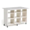 Leikkipöytä MINNA 9 lokeroa, 1200x450x930 mm, valkoinen