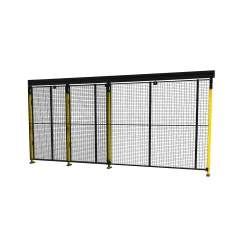 Liukuovi X-GUARD Sis. pylväät ja verkkoelementin, 2000x2200 mm