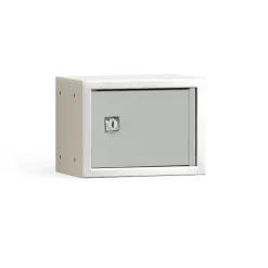 Lokerokaappi CUBE Harmaa, harmaa ovi, 150x200x150 mm