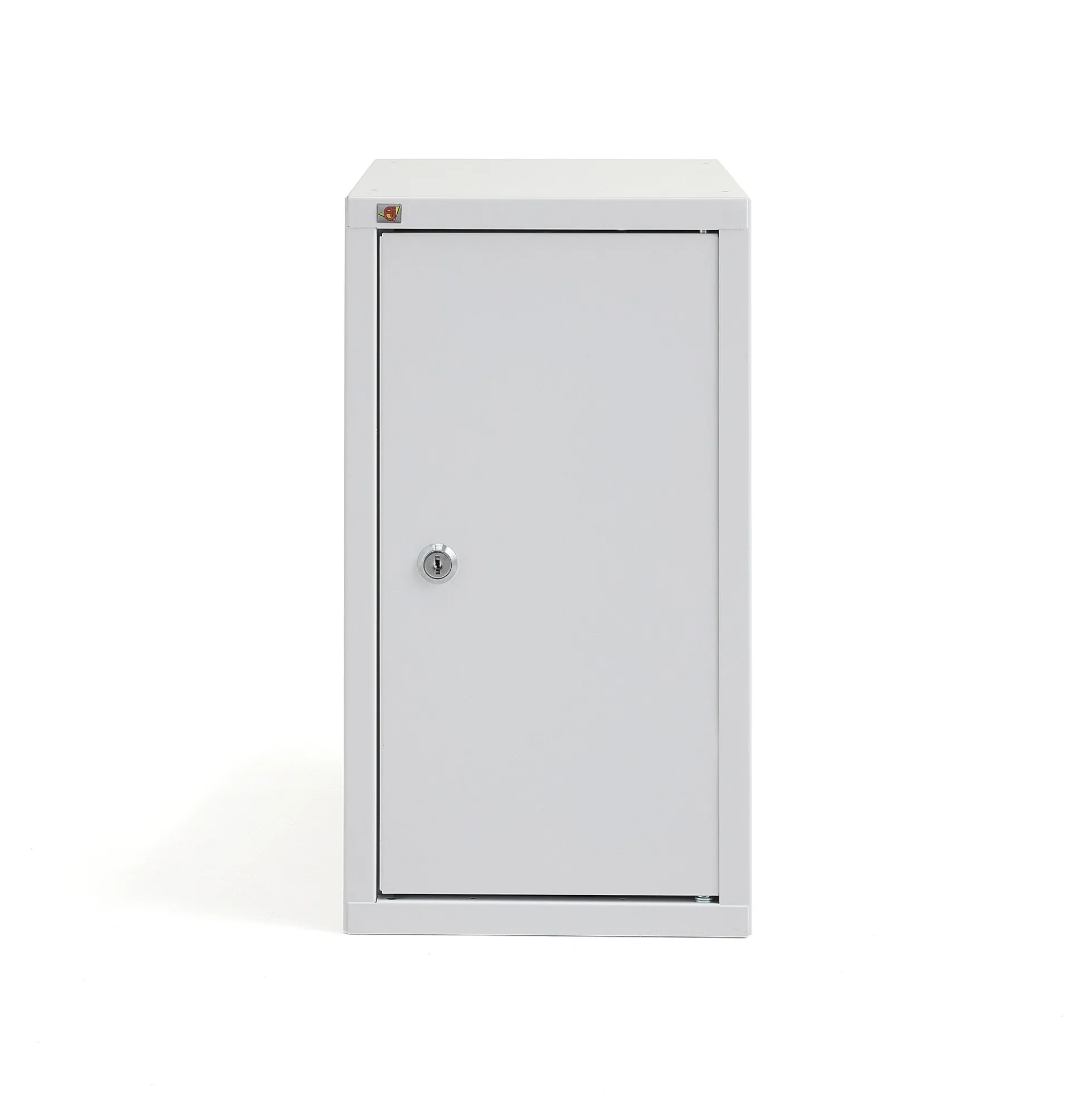 Lokerokaappi CUBE Valkoinen, valkoinen ovi, 450x250x400 mm