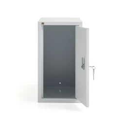 Lokerokaappi CUBE Valkoinen, valkoinen ovi, 450x250x400 mm
