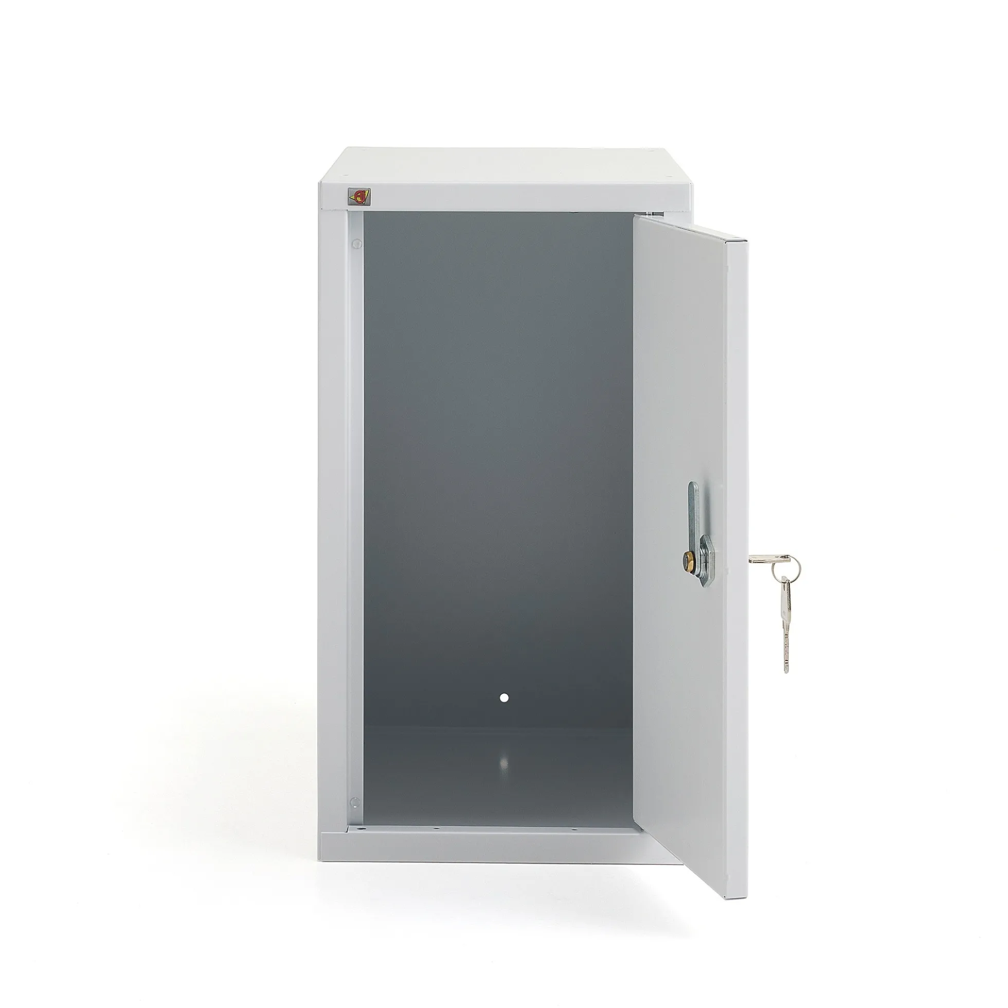 Lokerokaappi CUBE Valkoinen, valkoinen ovi, 450x250x400 mm