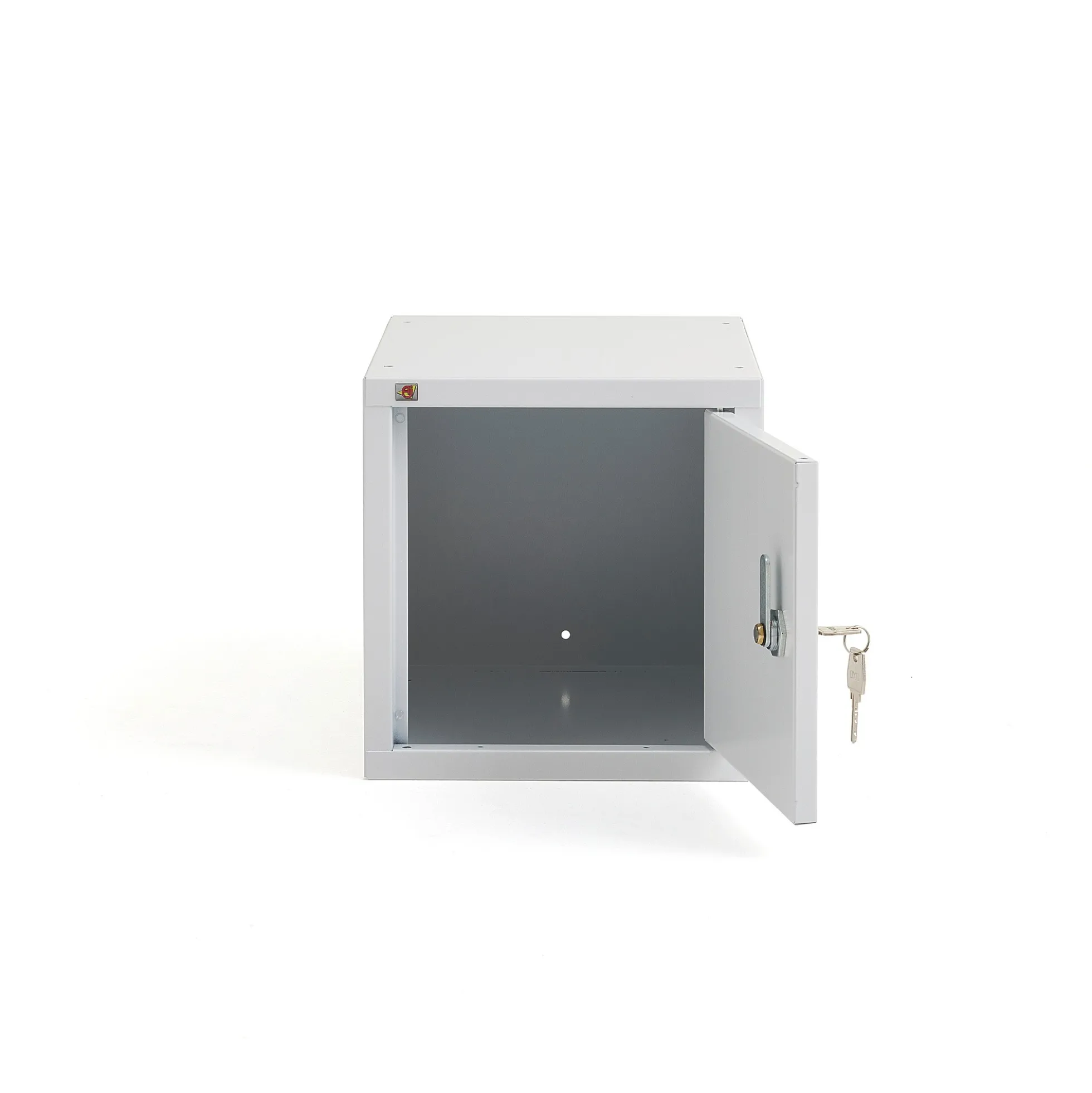 Lokerokaappi CUBE Valkoinen, valkoinen ovi, 270x270x350 mm