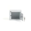 Lokerokaappi CUBE Valkoinen, valkoinen ovi, 150x200x150 mm