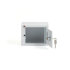 Lokerokaappi CUBE Valkoinen, valkoinen ovi, 150x200x150 mm