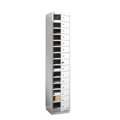 Lokerokaappi PRIVATE Lattiamalli, 15 lokeroa, 1910x380x450 mm