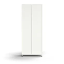 Lokerokaappi QBUS 10 lokeroa, jalusta, 2020x800x420 mm, valkoinen