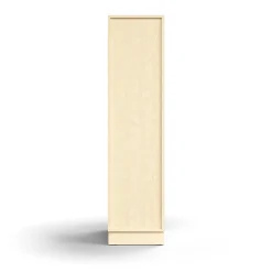 Lokerokaappi QBUS 4 lokeroa, sokkeli, 1636x400x570 mm, koivu