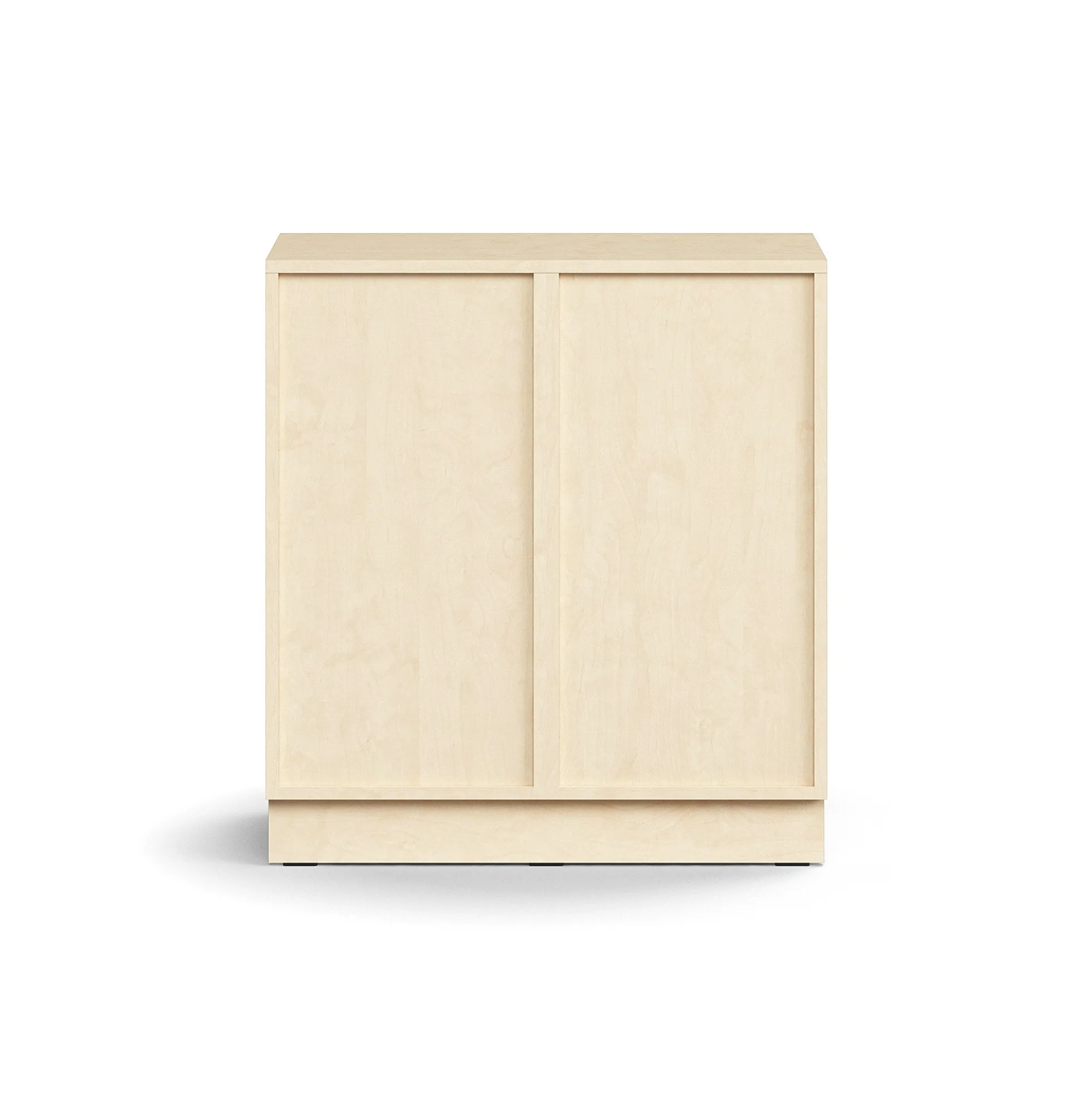 Lokerokaappi QBUS 4 lokeroa, sokkeli, 868x800x420 mm, koivu