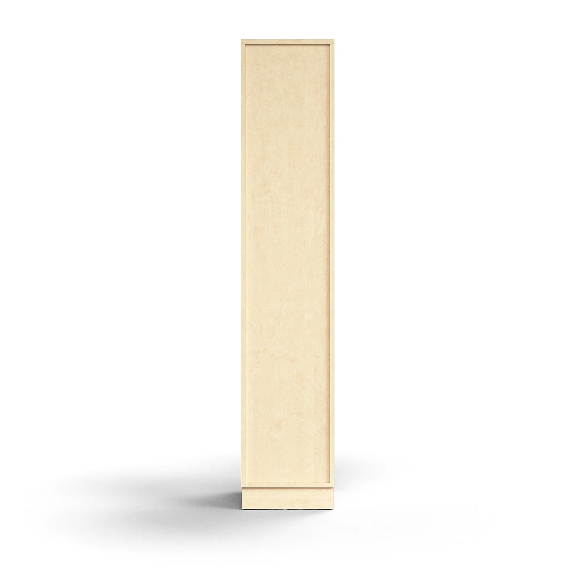 Lokerokaappi QBUS 5 lokeroa, sokkeli, 2020x400x420 mm, koivu