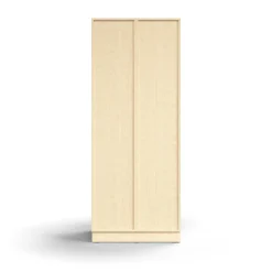 Lokerokaappi QBUS 6 lokeroa, sokkeli, 2020x800x570 mm, koivu