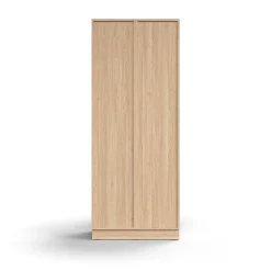 Lokerokaappi QBUS 10 lokeroa, sokkeli, 2020x800x420 mm, tammi
