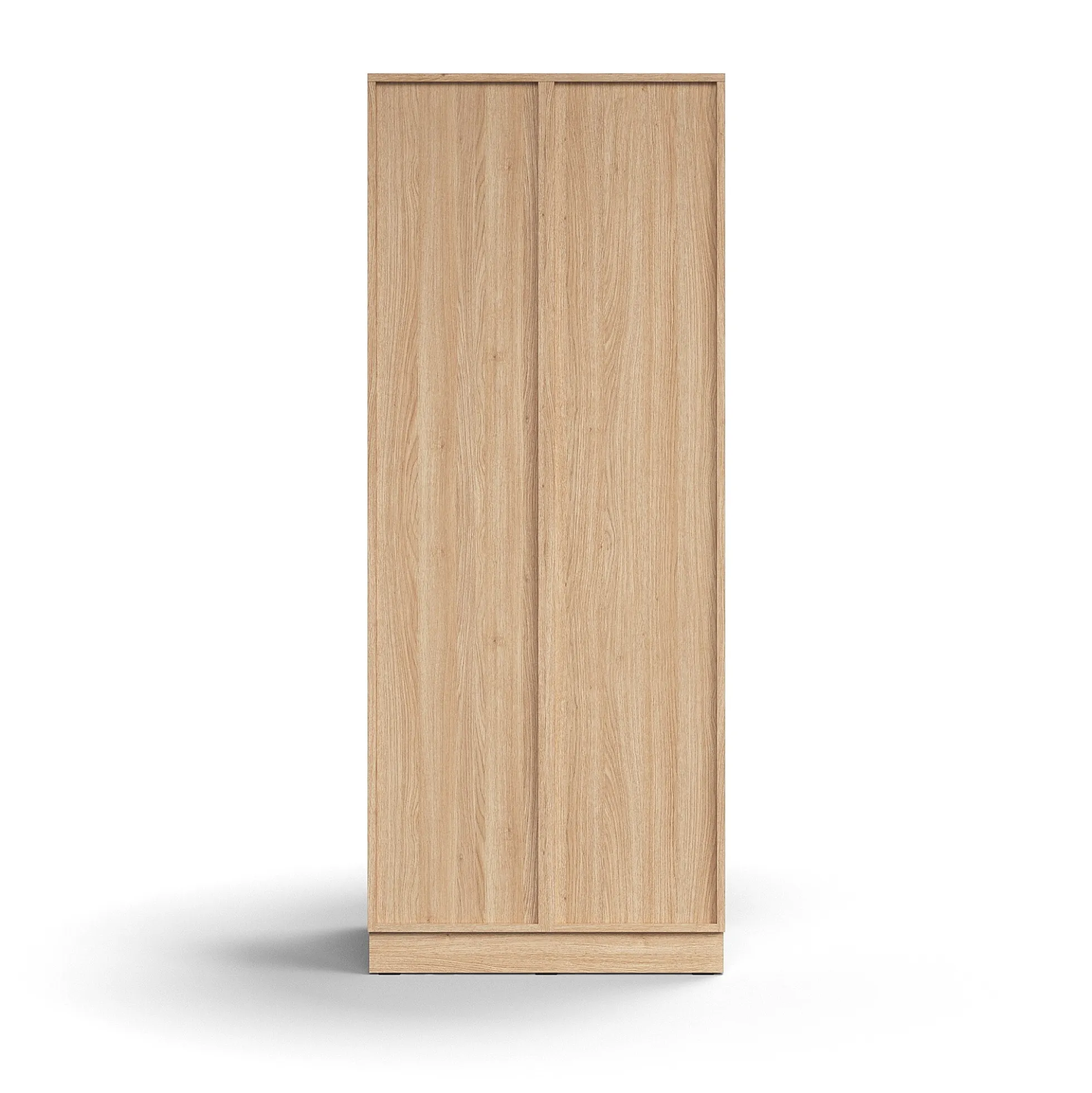 Lokerokaappi QBUS 6 lokeroa, sokkeli, 2020x800x570 mm, tammi