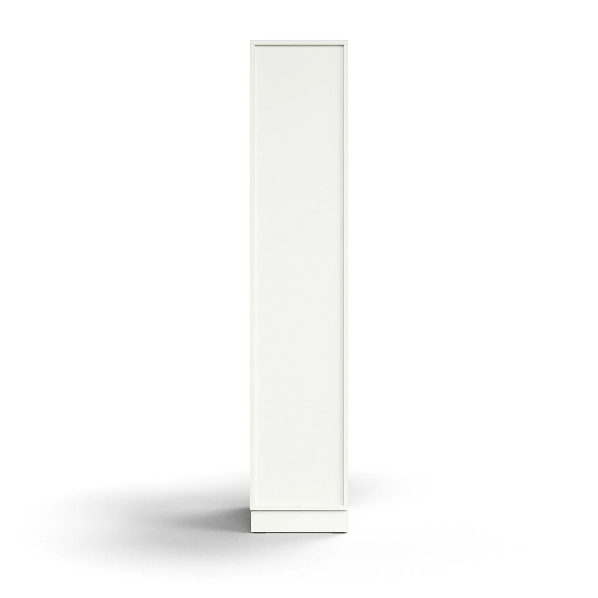 Lokerokaappi QBUS 5 lokeroa, sokkeli, 2020x400x570 mm, valkoinen