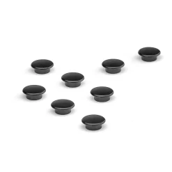 Magneetit valkotauluun 8 kpl/pk, Ø 20 mm, musta