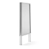 Mainosteline / A-teline 700x1000 mm, alumiini