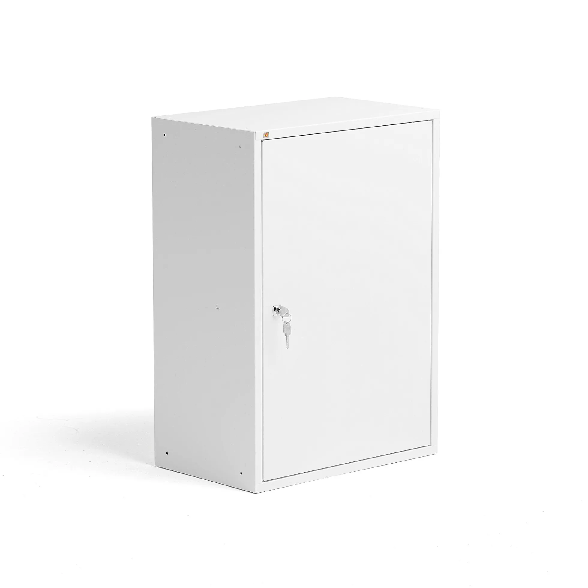 Mappikaappi Lukollinen,1 hyllytaso, 780x550x340 mm, valkoinen