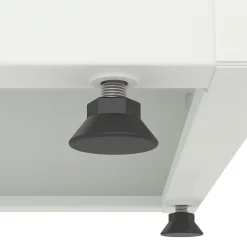 Metallikaappi STYLE 1000x1000x400 mm, valkoinen