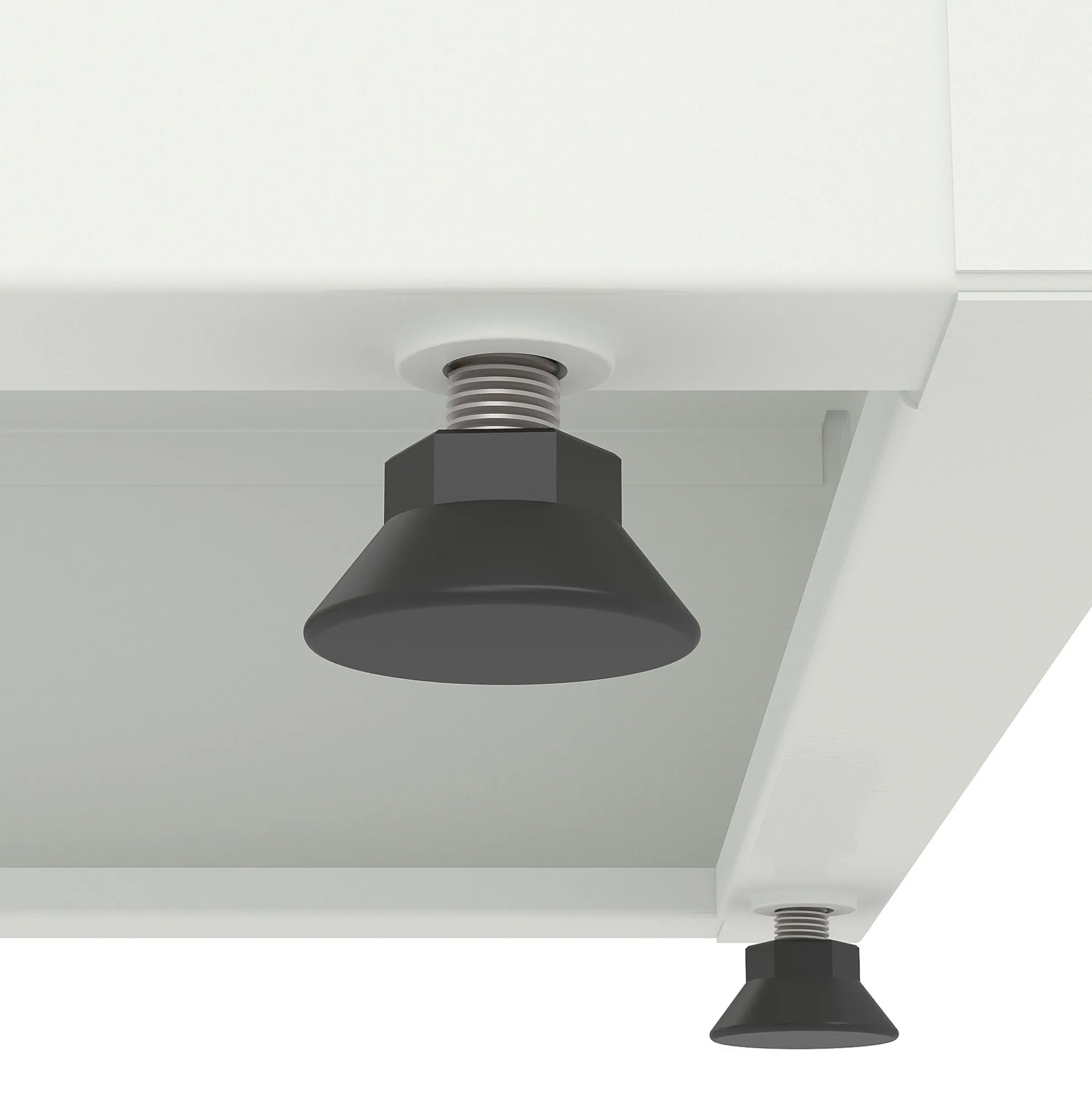 Metallikaappi STYLE 1000x1000x400 mm, valkoinen