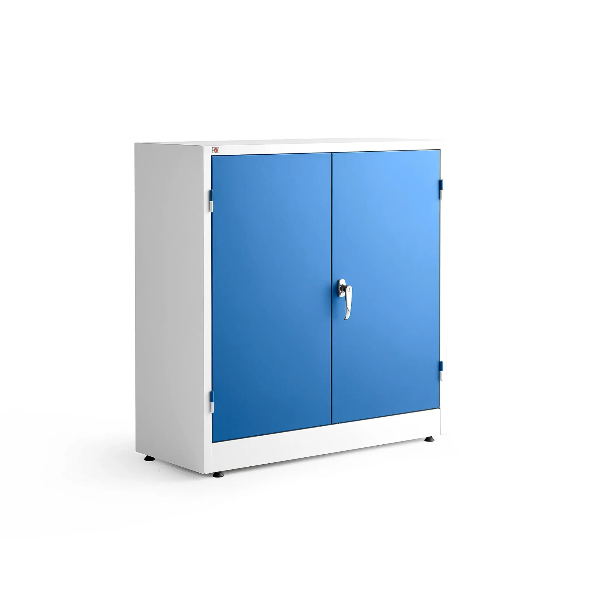 Metallikaappi STYLE 1000x1000x400 mm, valkoinen, sininen