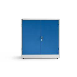 Metallikaappi STYLE 1000x1000x400 mm, valkoinen, sininen