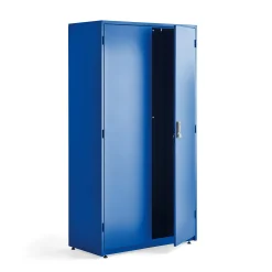 Metallikaappi SUPPLY Koodilukko, 1900x1020x500 mm, sininen