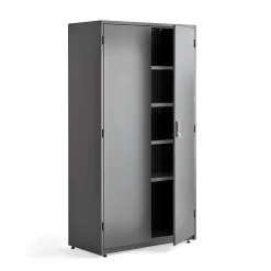 Metallikaappi SUPPLY Koodilukko, 1900x1020x500 mm, tummanharmaa
