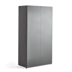 Metallikaappi SUPPLY Koodilukko, 1900x1020x500 mm, tummanharmaa