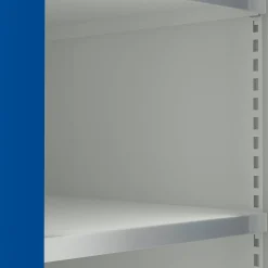 Metallikaappi SUPPLY 1900x1020x635 mm, valkoinen, sininen