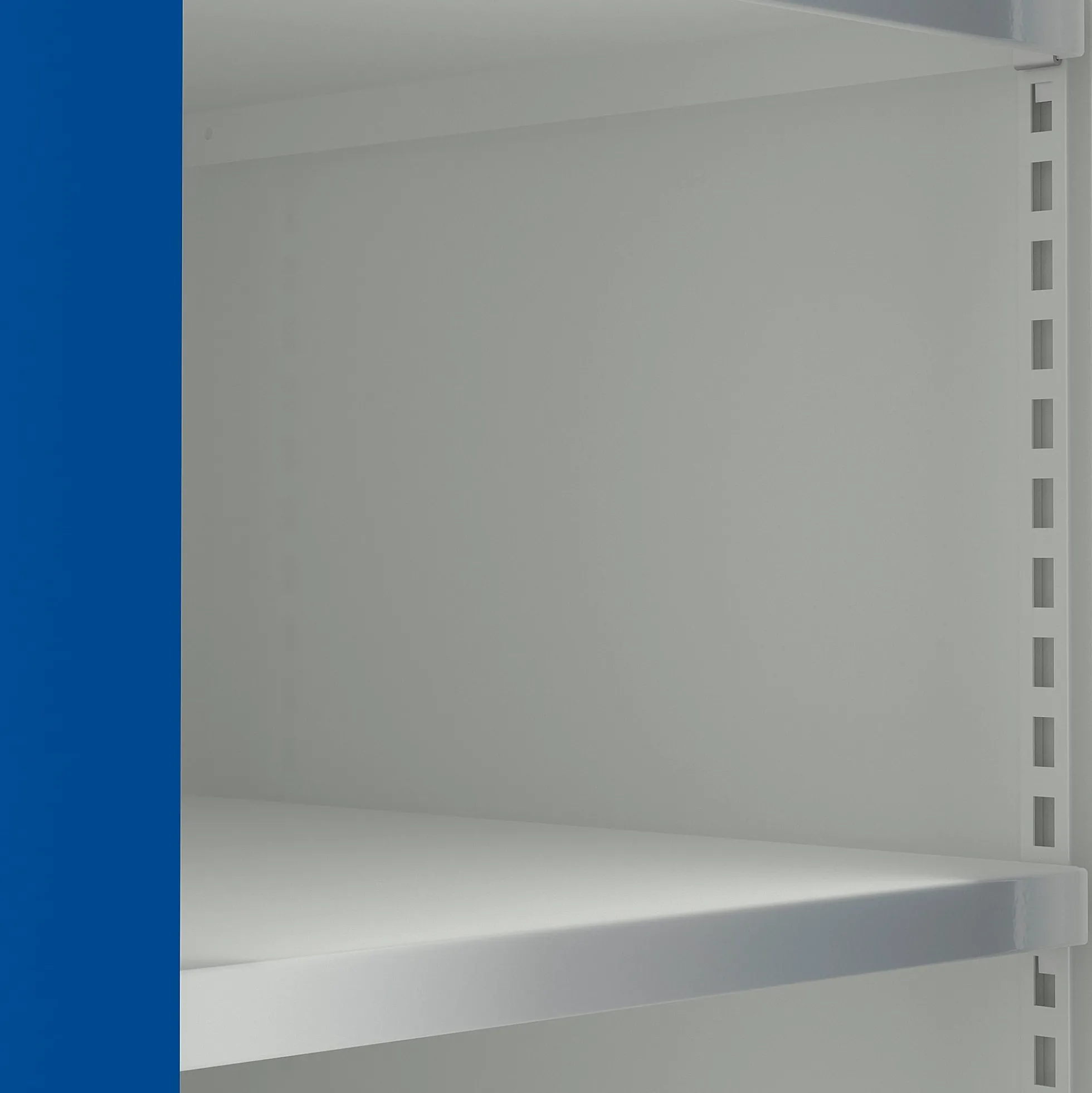 Metallikaappi SUPPLY 1900x1020x635 mm, valkoinen, sininen