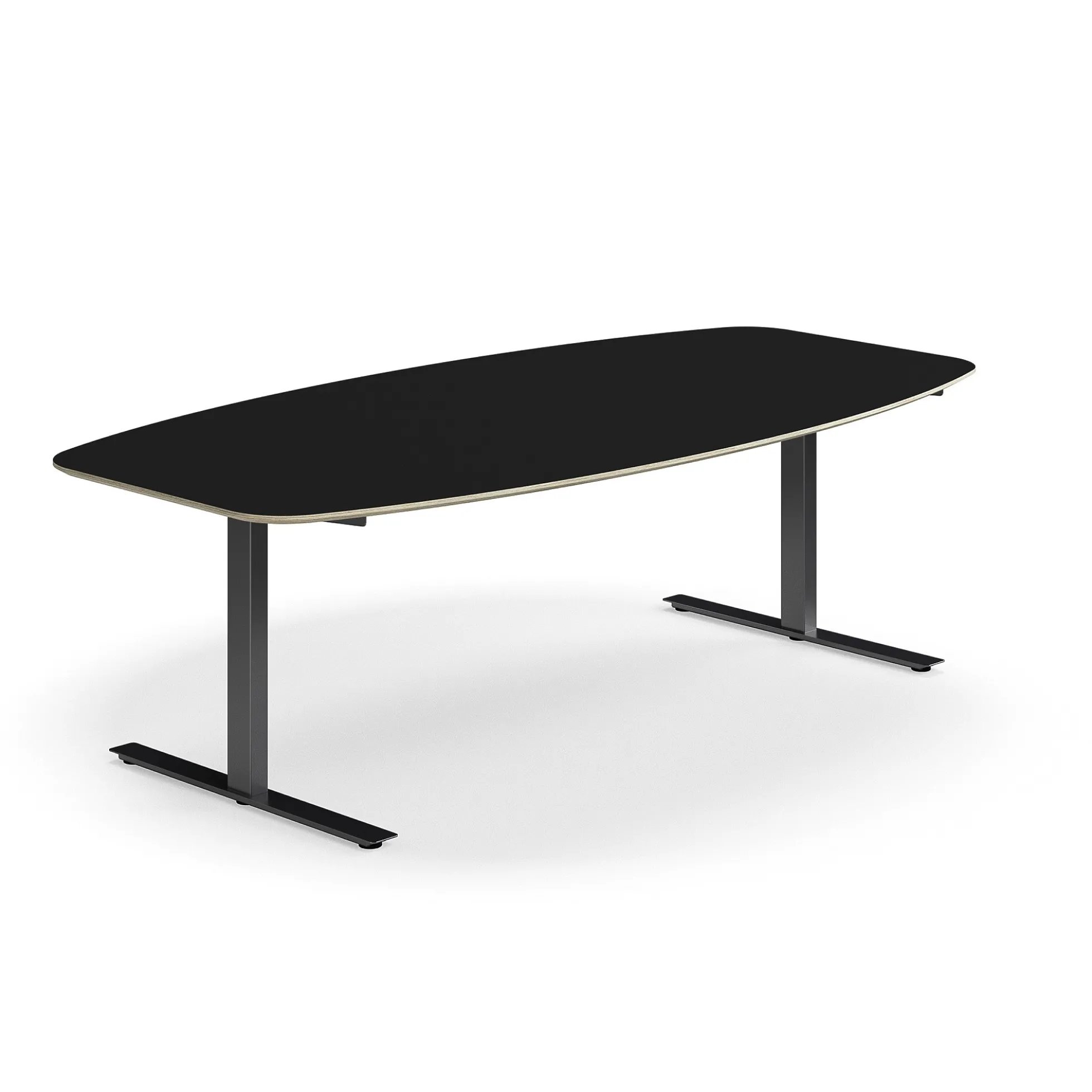 Neuvottelupöytä NOVUS 2400x1200 mm, musta