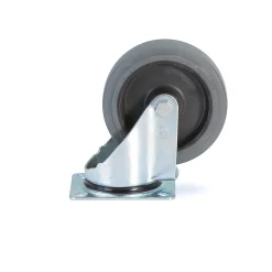 Nivelpyörä 160x42 mm, 300 kg, elastinen kumi