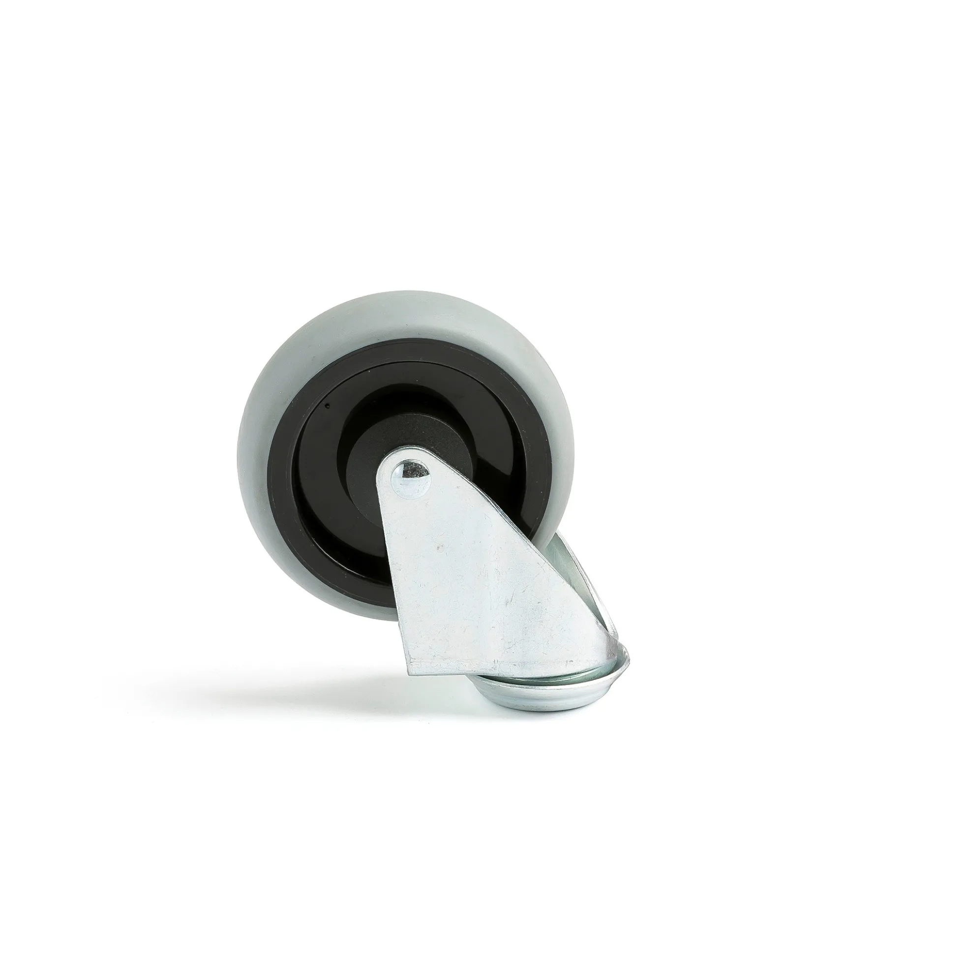 Nivelpyörä 100x32 mm, massivikumi, 90 kg, reiän koko: 10,2 mm