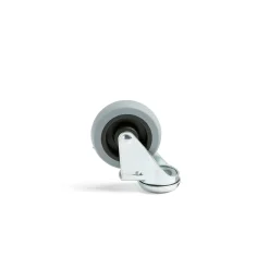 Nivelpyörä 75x25 mm, umpikumi, 55 kg, reiän koko: 10,2 mm