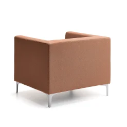 Nojatuoli CASUAL Kangas CURA, kupari