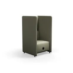 Nojatuoli CLEAR SOUND Integroitu USB-portti, 1-istuttava, kangas Focus Melange, beige