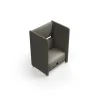 Nojatuoli CLEAR SOUND Integroitu USB-portti, 1,5-istuttava, kangas Pod CS, taupe