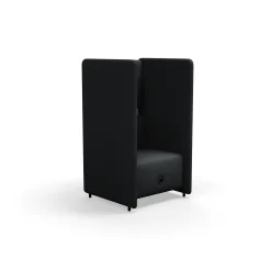 Nojatuoli CLEAR SOUND Integroitu USB-portti, 1-istuttava, kangas Pod CS, antrasiitinharmaa
