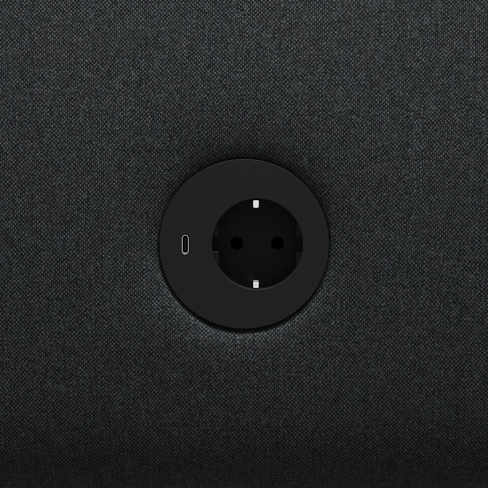Nojatuoli CLEAR SOUND Integroitu USB-portti, 1-istuttava, kangas Pod CS, antrasiitinharmaa
