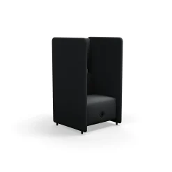 Nojatuoli CLEAR SOUND Integroitu USB-portti, 1-istuttava, kangas Pod CS, antrasiitinharmaa