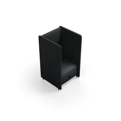 Nojatuoli CLEAR SOUND Integroitu USB-portti, 1-istuttava, kangas Pod CS, antrasiitinharmaa