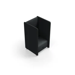 Nojatuoli CLEAR SOUND Integroitu USB-portti, 1-istuttava, kangas Pod CS, antrasiitinharmaa